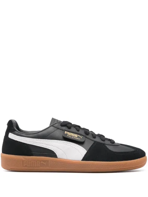 PUMA Palermo leather sneakers Black 396464