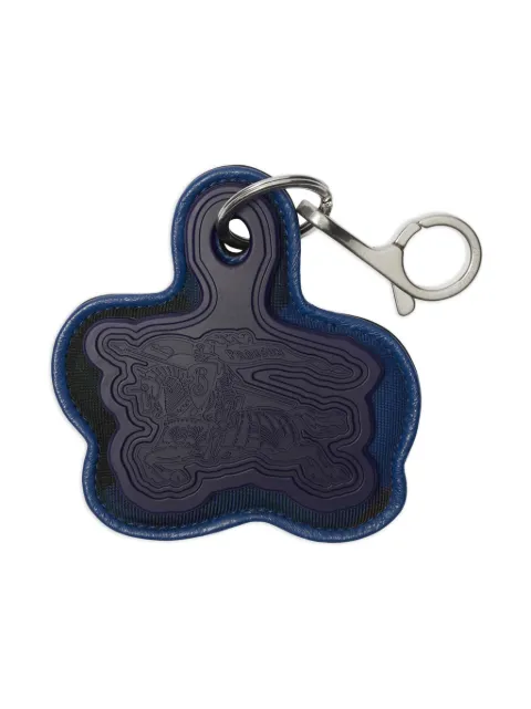 Burberry EKD leather keyring Black 8080765