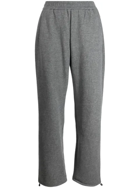 b+ab mélange wide-leg track pants Grey 3W645AI