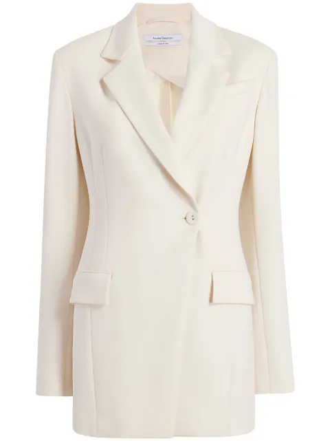 Another Tomorrow Everday jersey blazer Neutrals A323JK017VI