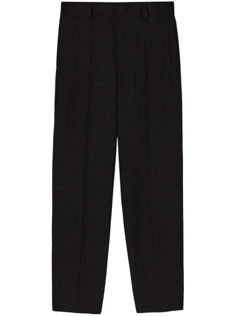 Jil Sander straight-leg wool trousers Black J23KA0003J40002
