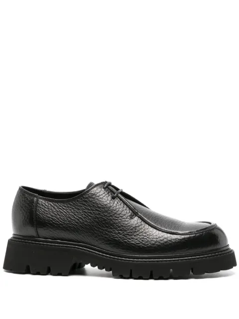 Doucal's x Neil Barrett chuncky sole leather loafers Black DN3253BLDGUF241NN00