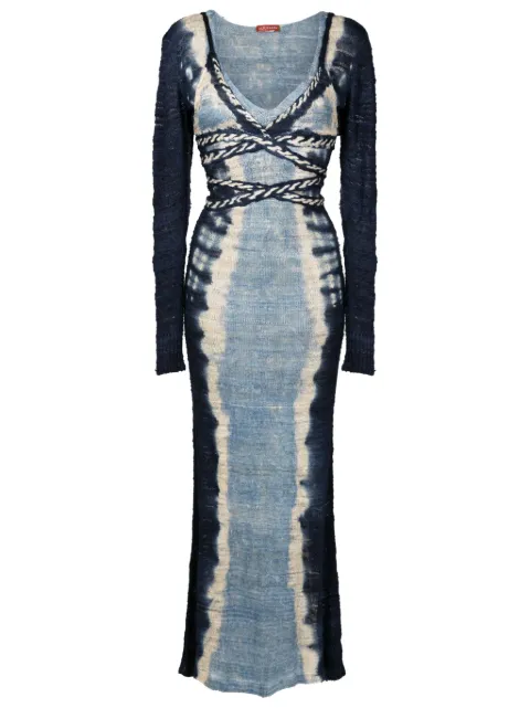 Altuzarra Philomena tie-dye maxi dress Blue 8308KSS004