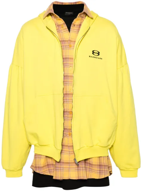Balenciaga Unity Sports Icon jacket Yellow 772206TPVG6