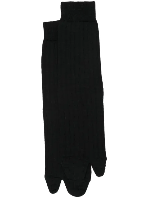 Maison Margiela Tabi split-toe socks Black S51TL0052S17867