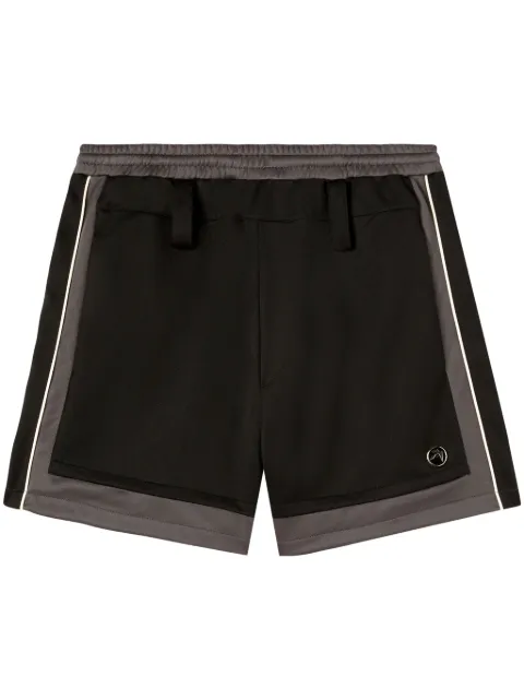 AMBUSH logo-appliqué track shorts Grey BMCL001S24JER0011009