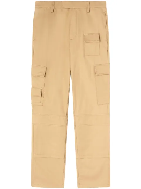 AMBUSH panelled cargo trousers Neutrals BMCF001S24FAB0016262
