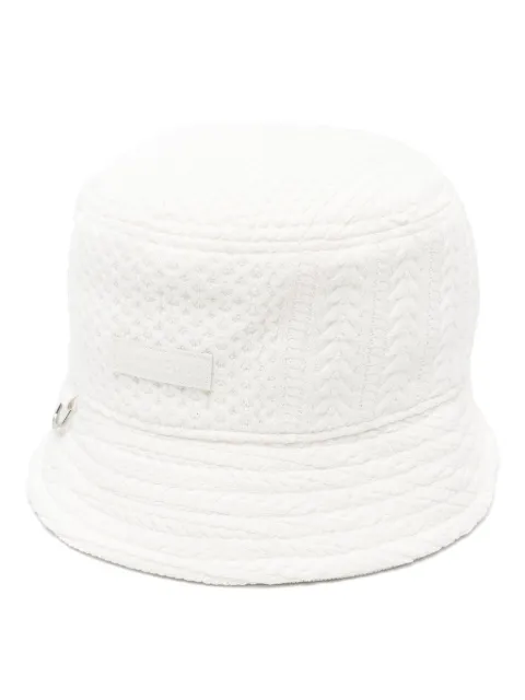 Jacquemus Le Bob Belo bucket hat White 245AC6482379100