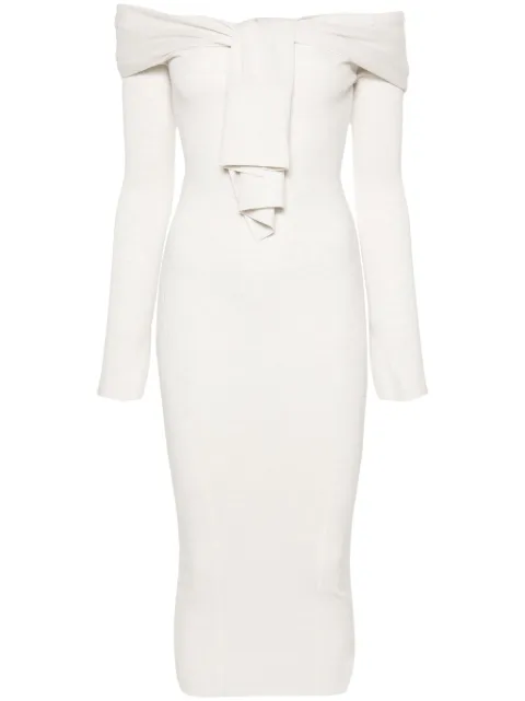 Jacquemus La robe Doble midi dress Neutrals 241KN3792323120