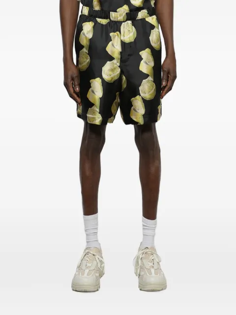 Givenchy formal elasticated shorts Black BM51BY151E003