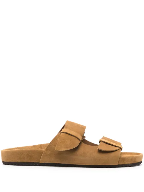 Ancient Greek Sandals Diogenis slides Neutrals DIOGENISCROSTA
