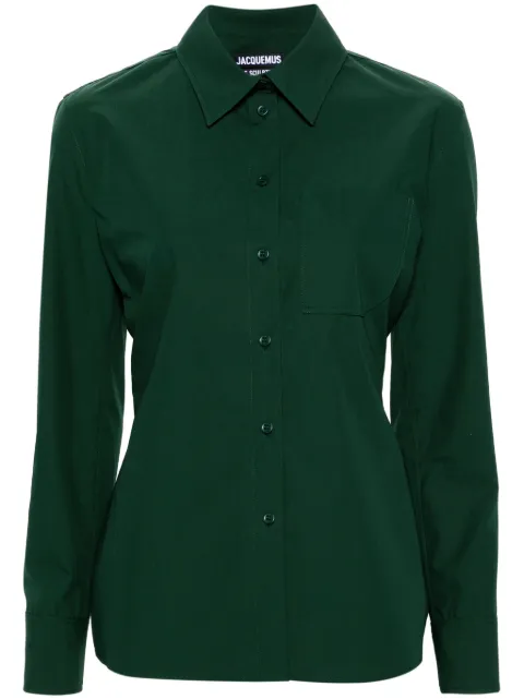 Jacquemus La Chemise De Costume shirt Green 241SH0641527590