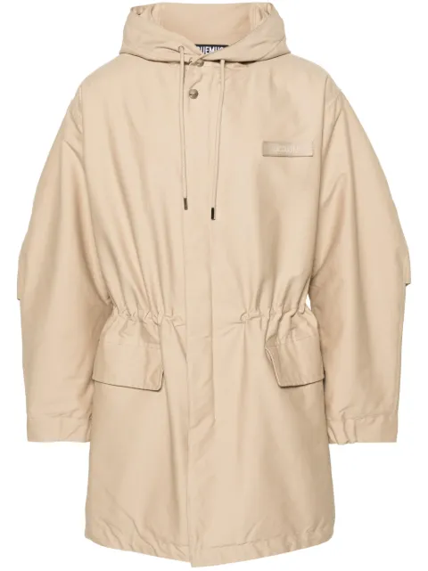 Jacquemus Le Parka Marrone hooded coat Brown 245CO0171517150