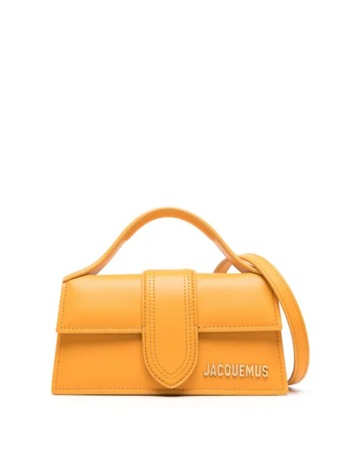 Jacquemus Le Bambino leather tote bag Yellow 213BA0063060