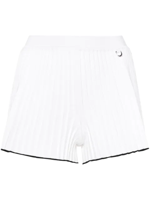 Jacquemus Le Short Maille Plissé shorts White 241KN4362358100