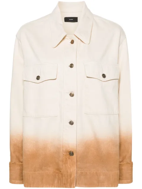 Alanui Bright Hues denim shirt Neutrals LWYD004R24DEN0010360