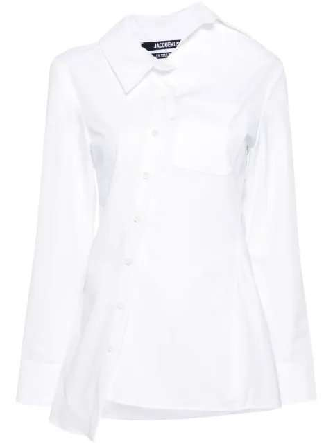 Jacquemus La Chemise Pablo cotton shirt White 241SH0621520100