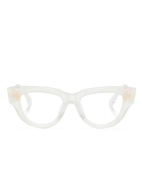 VALENTINO GARAVANI EYEWEAR V ESSENTIAL III cat-eye glasses White VLX125