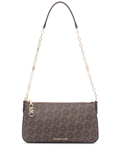 Michael Kors Empire logo-print shoulder bag Brown 32H3G8EW6B