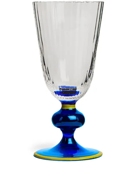 La DoubleJ Perfetto wine glass Neutrals GLA0021MUR001BLU0001