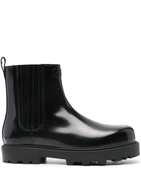 Givenchy patent leather Chelsea boots Black BH7016H1LQ