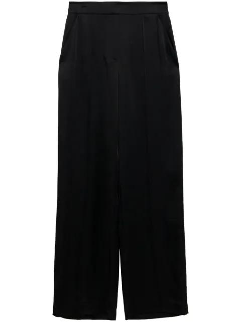 SIMKHAI Kyra high-waisted crepe trousers Black SI4031QBLACK