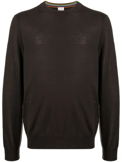 Paul Smith fine-knit merino wool jumper Green M1R562XM02093