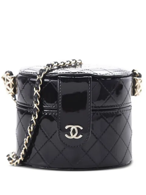 CHANEL Pre-Owned mini jewellery-box crossbody bag Black COCOBLACKMINIVANITY