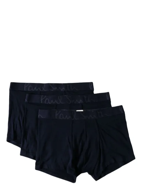 Paul Smith logo-waistband boxers (pack of three) Blue M1A916FHM3PK53