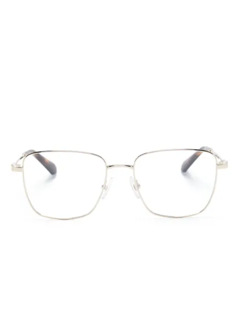 Swarovski Eyewear crystal-detailing rectangle-frame glasses Gold SK1003