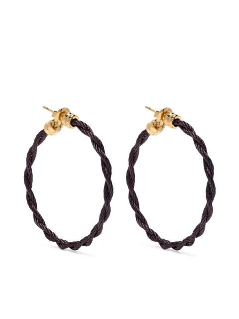 Charriol Love Twist hoop earrings Gold 3170412790
