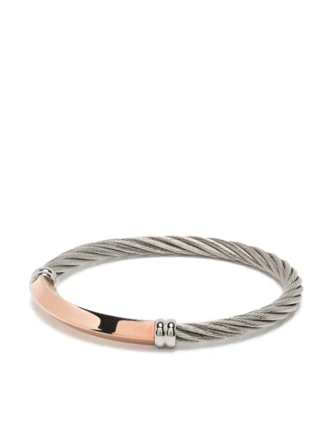 Charriol Better Half logo-engraved bracelet Silver 410212730