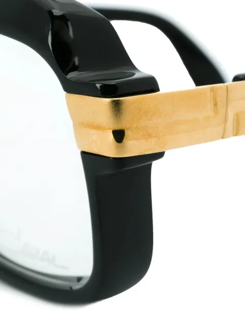 Cazal square-frame tinted sunglasses Black 0607