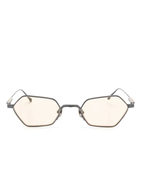 Matsuda M3138 geometric-frame tinted sunglasses Black M3138