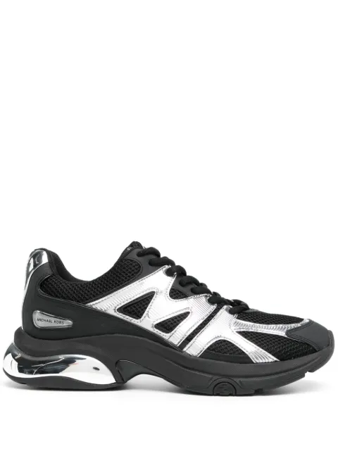 Michael Kors Kit Extreme logo-appliqué sneakers Black 42H3KIFS3D