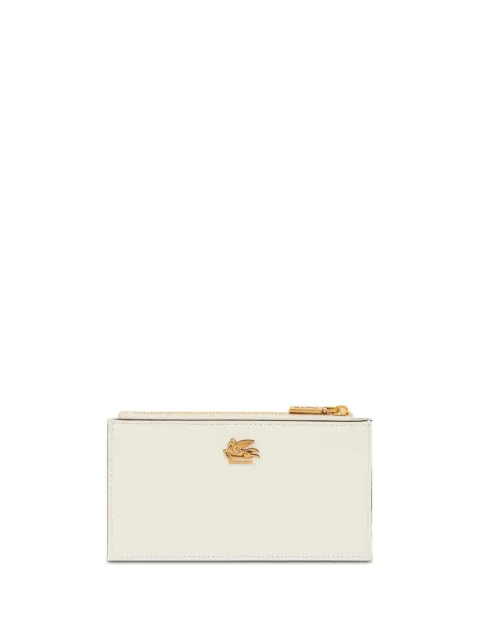 ETRO Pegaso leather cardholder Neutrals WP2E0002AU033