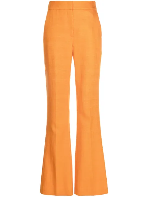 Genny high-waist straight-leg trousers Orange 76AAA170N0316