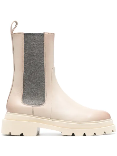 Santoni Forester Chelsea boots Neutrals WTEI59524GOMB
