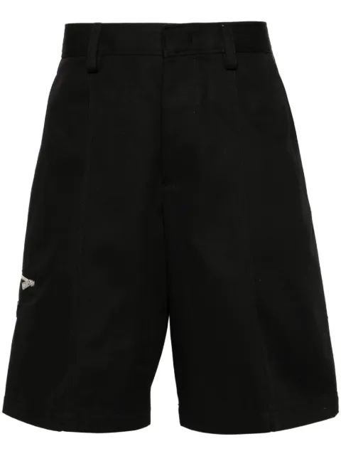 Lanvin tailored cotton shorts Black RMTR00385793P24
