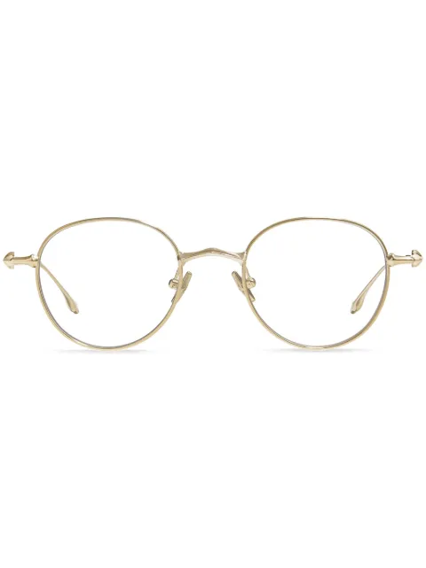 Gentle Monster Ep 031 round-frame glasses Gold EP031