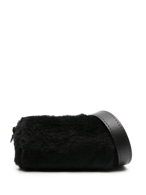Max Mara small Teddy Roll cross body bag Black 2345162334