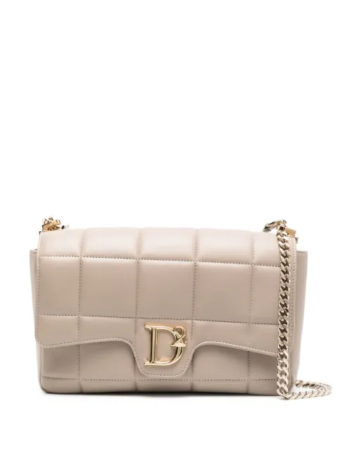 DSQUARED2 D2 Statement Soft shoulder bag Grey SDW006018905143