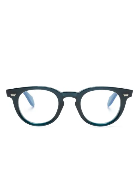 Cutler & Gross 1405 round-frame glasses Blue CGOP1405