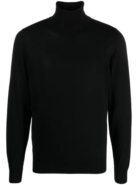 Piacenza Cashmere roll-neck wool jumper Black 7034606