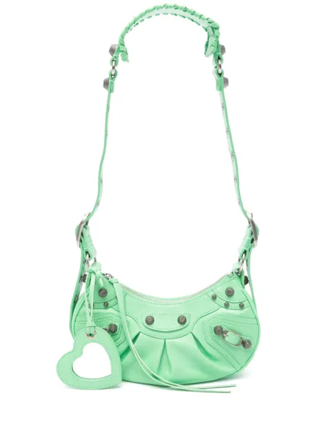 Balenciaga Le Cagole XS shoulder bag Green 6713091VG9Y