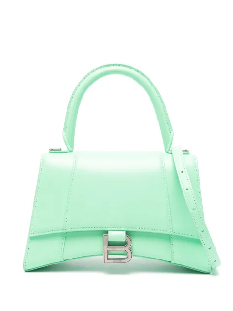 Balenciaga small Hourglass top-handle bag Green 5935461QJ4Y