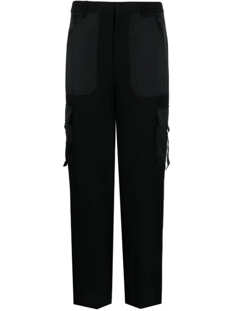 DKNY straight-leg cargo trousers Black P3JKNV51