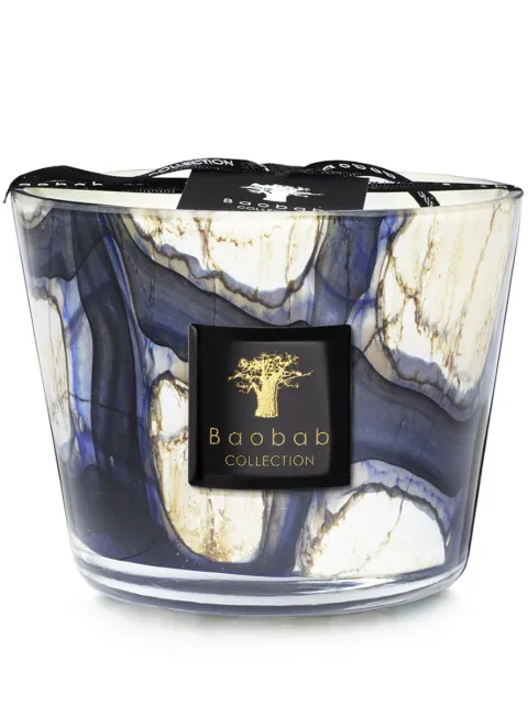 Baobab Collection small Stones Lazuli scented candle Blue MAX10SLA