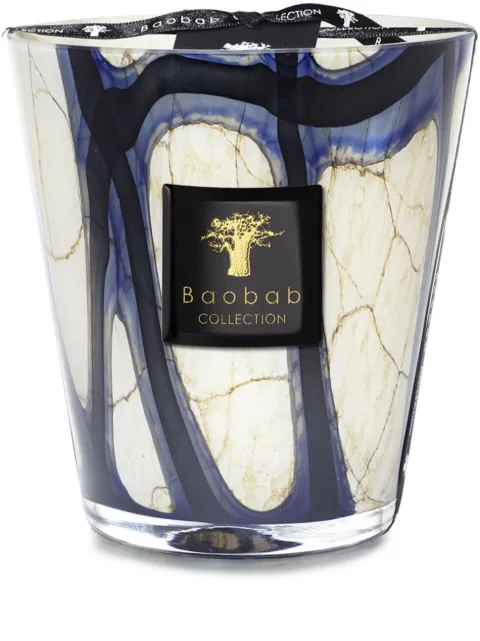 Baobab Collection medium Stones Lazuli scented candle Blue MAX16SLA