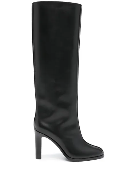 The Row 105mm leather knee boots Black F1150L52